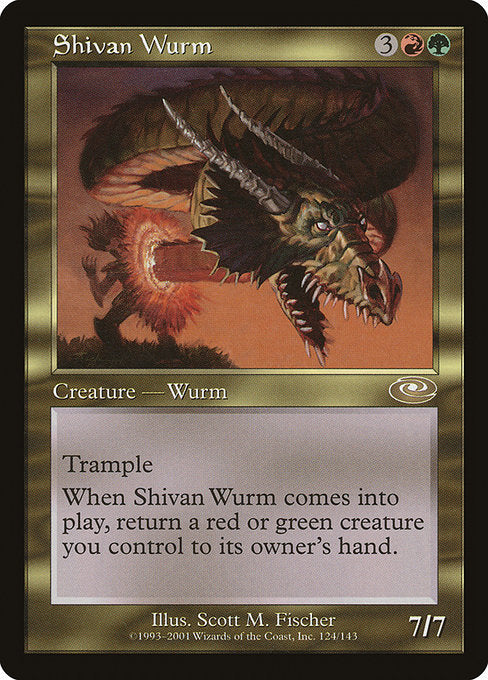 Shivan Wurm [Planeshift] | Gear Gaming Bentonville