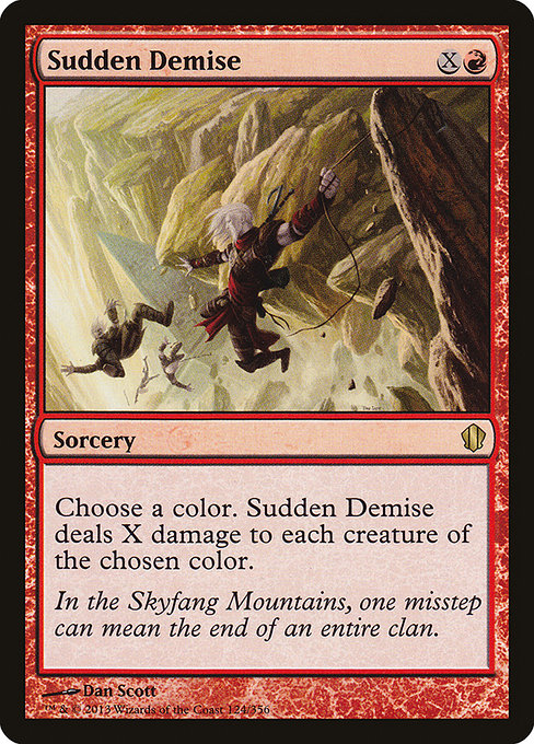 Sudden Demise [Commander 2013] | Gear Gaming Bentonville