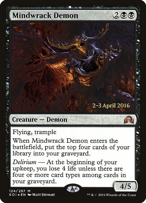 Mindwrack Demon [Prerelease Cards] | Gear Gaming Bentonville