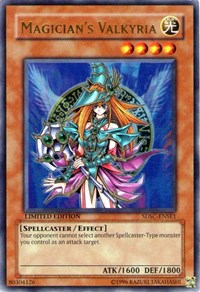 Magician's Valkyria [Structure Deck: Spellcaster's Command] [SDSC-ENSE1] | Gear Gaming Bentonville