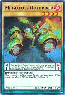 Metalfoes Goldriver [OTS Tournament Pack 3] [OP03-EN004] | Gear Gaming Bentonville
