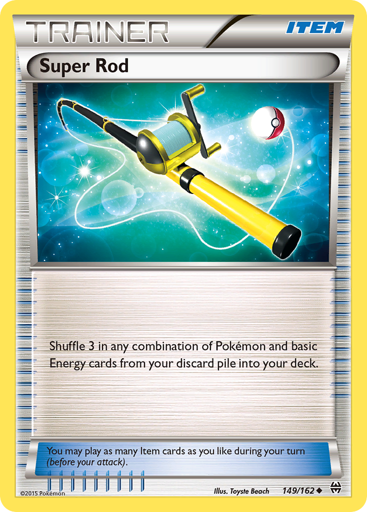 Super Rod (149/162) [XY: BREAKthrough] | Gear Gaming Bentonville