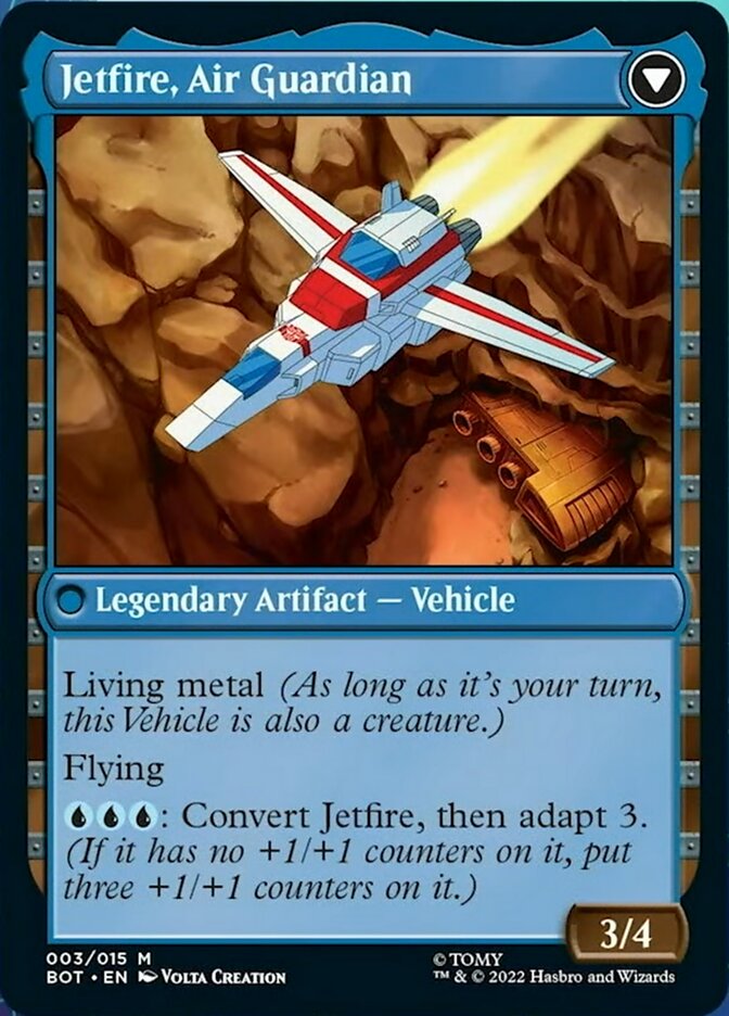 Jetfire, Ingenious Scientist // Jetfire, Air Guardian [Universes Beyond: Transformers] | Gear Gaming Bentonville