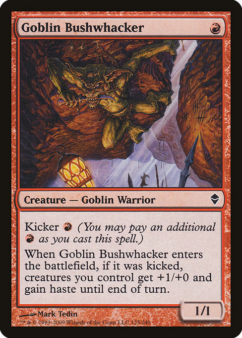 Goblin Bushwhacker [Zendikar] | Gear Gaming Bentonville