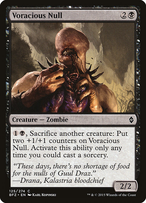 Voracious Null [Battle for Zendikar] | Gear Gaming Bentonville