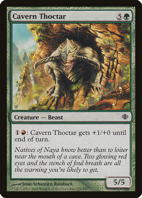 Cavern Thoctar [Shards of Alara] | Gear Gaming Bentonville