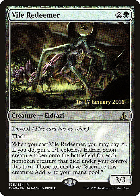 Vile Redeemer [Prerelease Cards] | Gear Gaming Bentonville