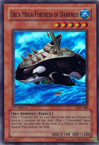 Orca Mega-Fortress of Darkness [IOC-084] Super Rare | Gear Gaming Bentonville