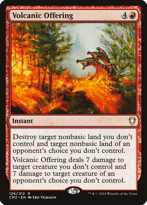 Volcanic Offering [Commander Anthology Volume II] | Gear Gaming Bentonville