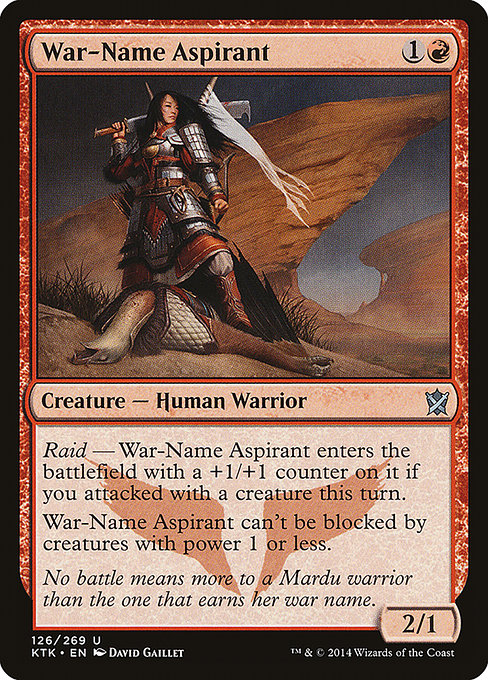 War-Name Aspirant [Khans of Tarkir] | Gear Gaming Bentonville