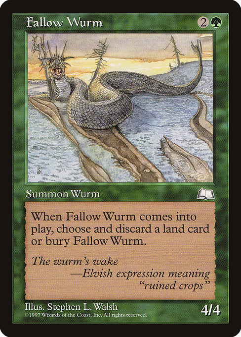 Fallow Wurm [Weatherlight] | Gear Gaming Bentonville