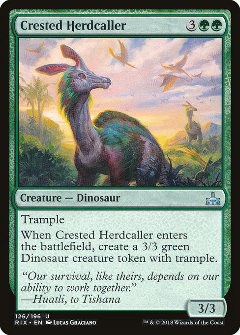 Crested Herdcaller [Rivals of Ixalan] | Gear Gaming Bentonville