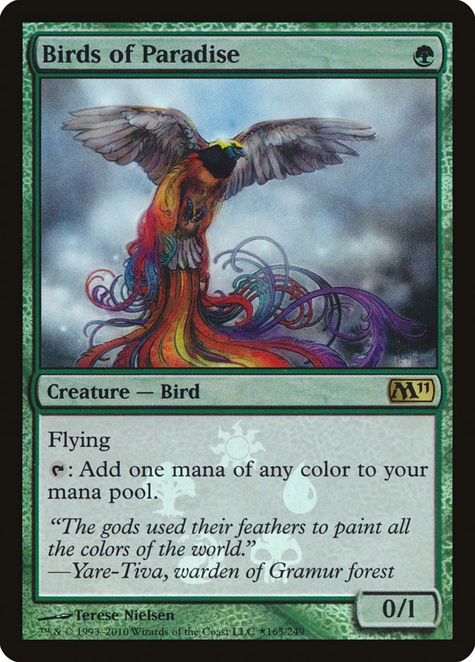 Birds of Paradise (Buy-A-Box) [Magic 2011 Promos] | Gear Gaming Bentonville