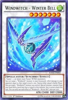 Windwitch - Winter Bell [Raging Tempest] [RATE-EN043] | Gear Gaming Bentonville