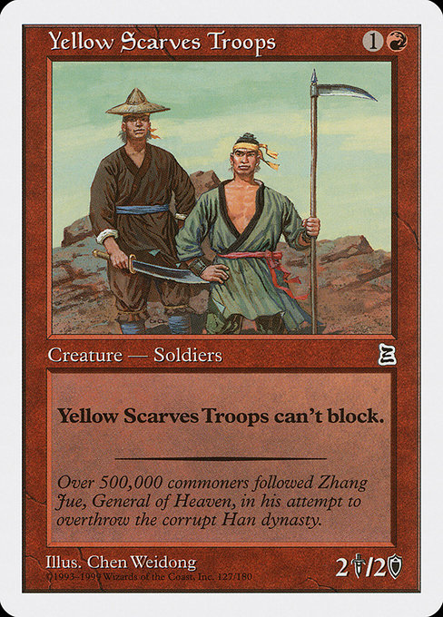 Yellow Scarves Troops [Portal Three Kingdoms] | Gear Gaming Bentonville