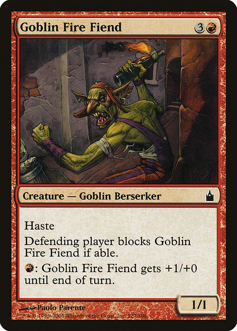 Goblin Fire Fiend [Ravnica: City of Guilds] | Gear Gaming Bentonville