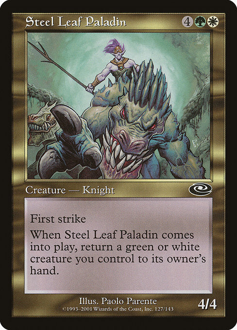 Steel Leaf Paladin [Planeshift] | Gear Gaming Bentonville