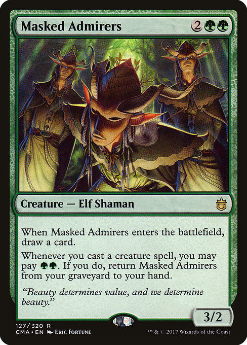 Masked Admirers [Commander Anthology] | Gear Gaming Bentonville