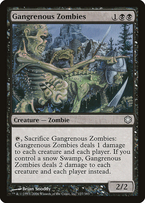 Gangrenous Zombies [Coldsnap Theme Deck Reprints] | Gear Gaming Bentonville