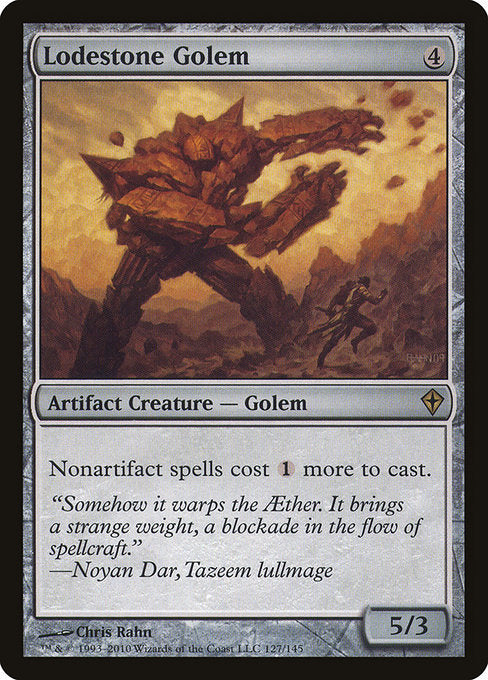 Lodestone Golem [Worldwake] | Gear Gaming Bentonville