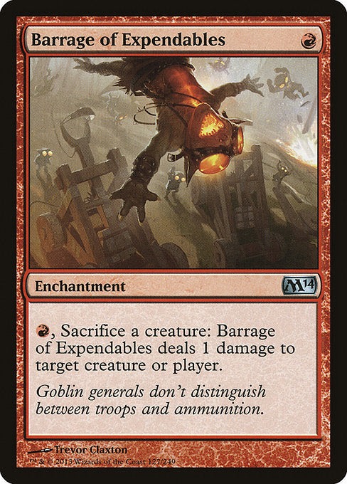 Barrage of Expendables [Magic 2014 (M14)] | Gear Gaming Bentonville