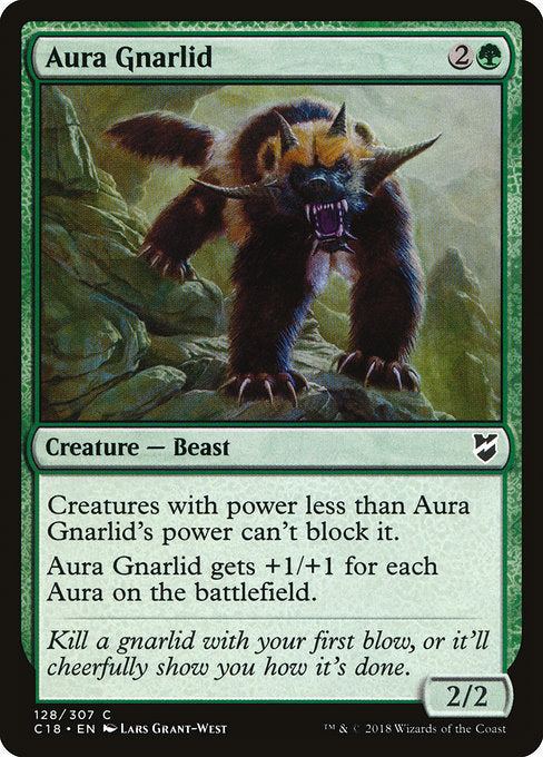 Aura Gnarlid [Commander 2018] | Gear Gaming Bentonville