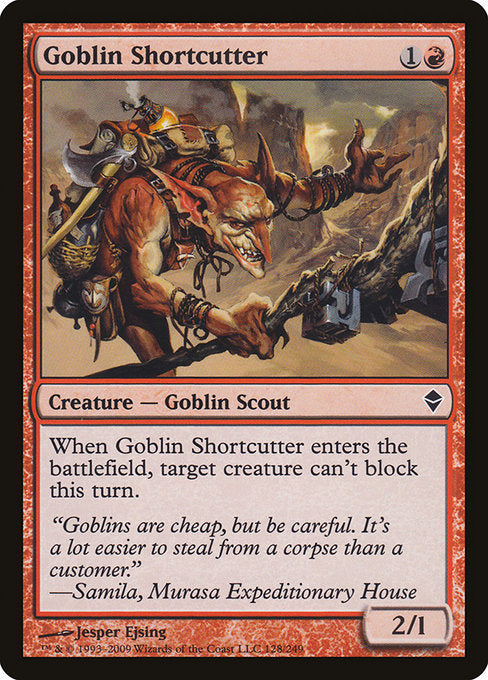 Goblin Shortcutter [Zendikar] | Gear Gaming Bentonville