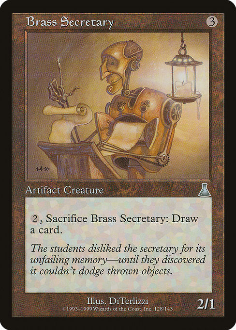 Brass Secretary [Urza's Destiny] | Gear Gaming Bentonville