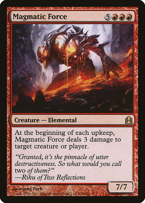 Magmatic Force [Commander] | Gear Gaming Bentonville