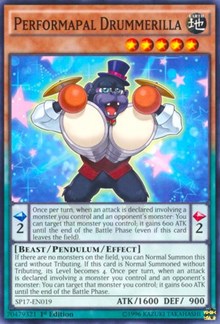 Performapal Drummerilla [Star Pack - Battle Royal] [SP17-EN019] | Gear Gaming Bentonville