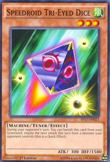 Speedroid Tri-Eyed Dice [Star Pack - Battle Royal] [SP17-EN023] | Gear Gaming Bentonville