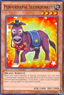 Performapal Secondonkey [Star Pack - Battle Royal] [SP17-EN025] | Gear Gaming Bentonville