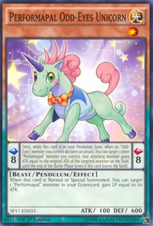 Performapal Odd-Eyes Unicorn [Star Pack - Battle Royal] [SP17-EN033] | Gear Gaming Bentonville