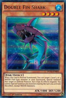 Double Fin Shark [Duelist Saga] [DUSA-EN001] | Gear Gaming Bentonville