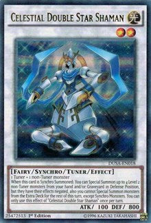 Celestial Double Star Shaman [Duelist Saga] [DUSA-EN018] | Gear Gaming Bentonville