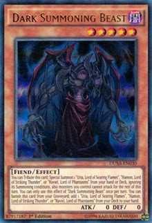 Dark Summoning Beast [Duelist Saga] [DUSA-EN030] | Gear Gaming Bentonville