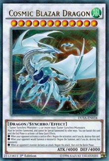 Cosmic Blazar Dragon [Duelist Saga] [DUSA-EN034] | Gear Gaming Bentonville