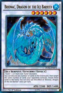 Brionac, Dragon of the Ice Barrier [Duelist Saga] [DUSA-EN073] | Gear Gaming Bentonville