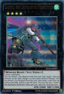 Castel, the Skyblaster Musketeer [Duelist Saga] [DUSA-EN093] | Gear Gaming Bentonville