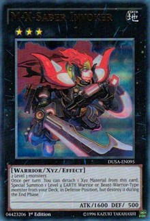 M-X-Saber Invoker [Duelist Saga] [DUSA-EN095] | Gear Gaming Bentonville