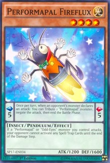 Performapal Fireflux (Starfoil) [Star Pack - Battle Royal] [SP17-EN034] | Gear Gaming Bentonville