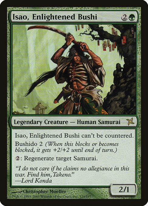 Isao, Enlightened Bushi [Betrayers of Kamigawa] | Gear Gaming Bentonville