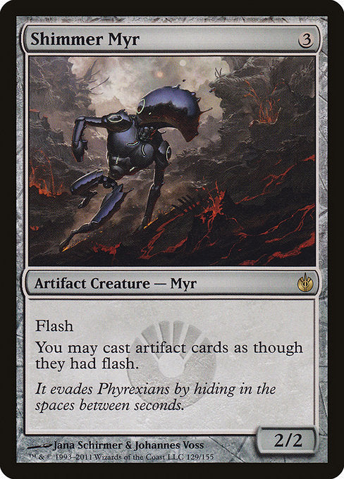 Shimmer Myr [Mirrodin Besieged] | Gear Gaming Bentonville