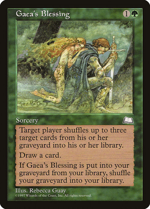 Gaea's Blessing [Weatherlight] | Gear Gaming Bentonville