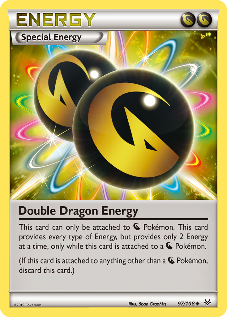 Double Dragon Energy (97/108) [XY: Roaring Skies] | Gear Gaming Bentonville