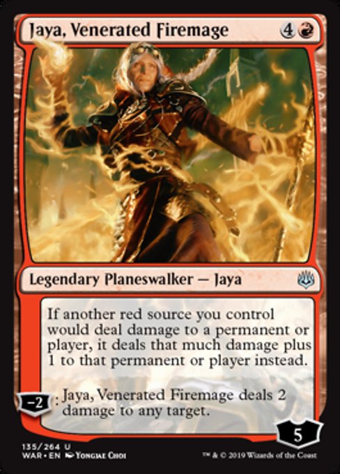 Jaya, Venerated Firemage [War of the Spark] | Gear Gaming Bentonville