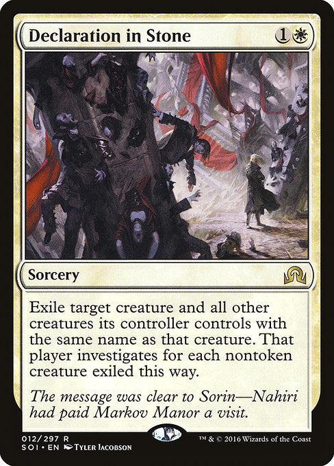 Declaration in Stone [Shadows over Innistrad] | Gear Gaming Bentonville