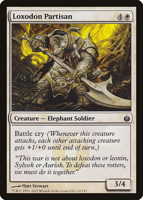 Loxodon Partisan [Mirrodin Besieged] | Gear Gaming Bentonville