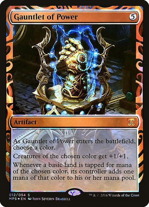 Gauntlet of Power [Masterpiece Series: Kaladesh Inventions] | Gear Gaming Bentonville