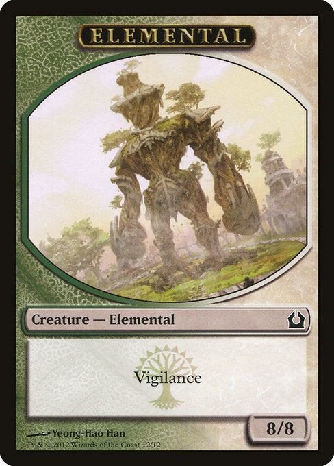 Elemental Token (Green/White) [Return to Ravnica] | Gear Gaming Bentonville